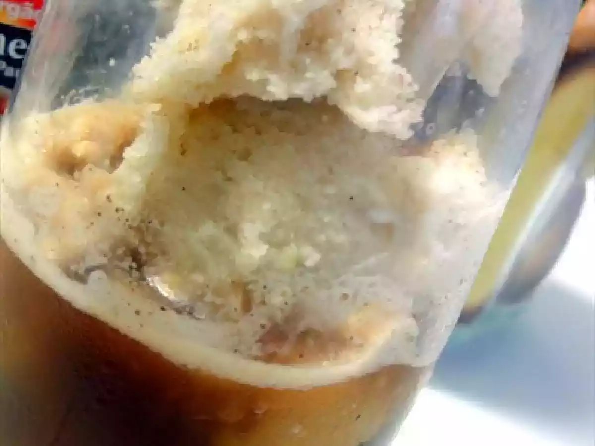 Granizado de café con leche merengada