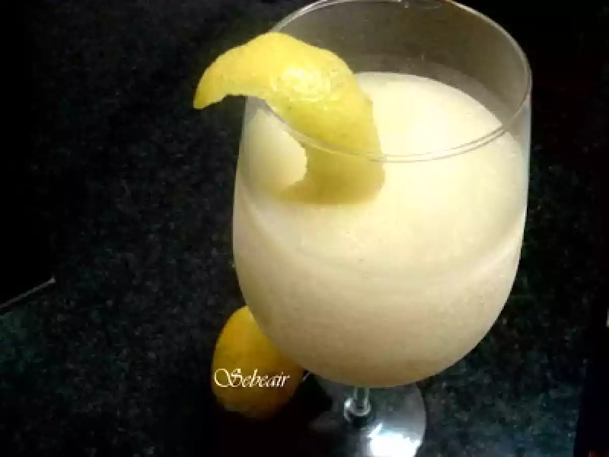 GRANIZADO DE LIMON Y CAVA (thermomix)