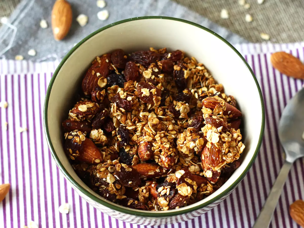 Granola exprés en freidora de aire para un desayuno crujiente - foto 2