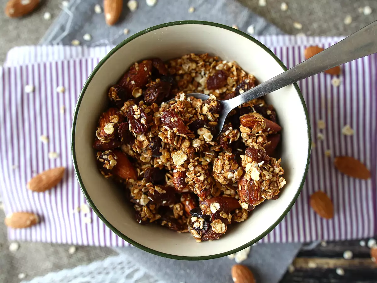 Granola exprés en freidora de aire para un desayuno crujiente - foto 4