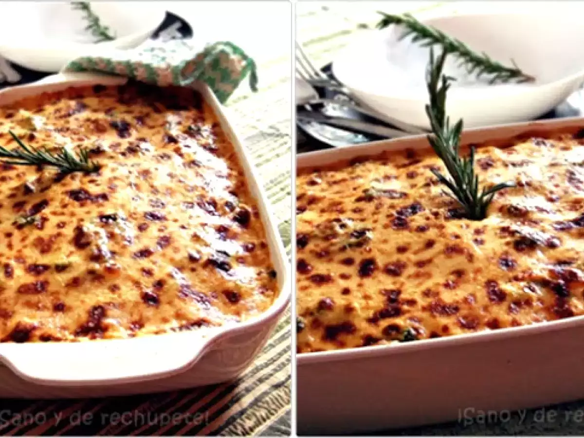 Gratén primavera de pollo y acelgas - foto 3