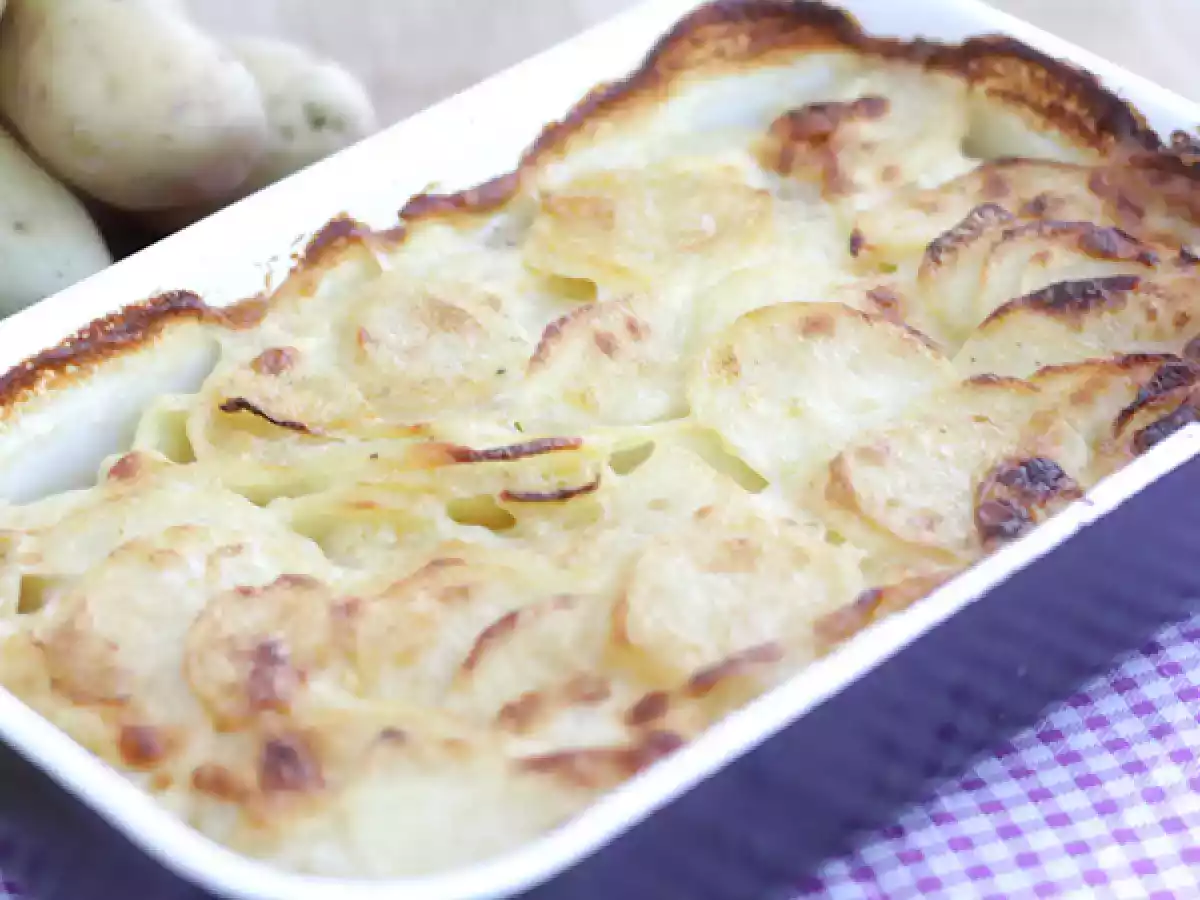 Gratin dauphinois (Gratinado de patatas )