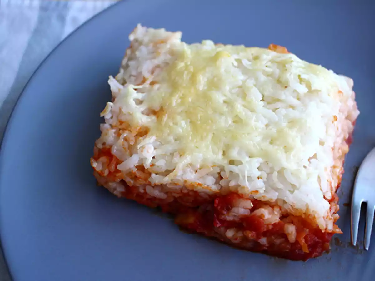 Gratinado de arroz con tomate - foto 2