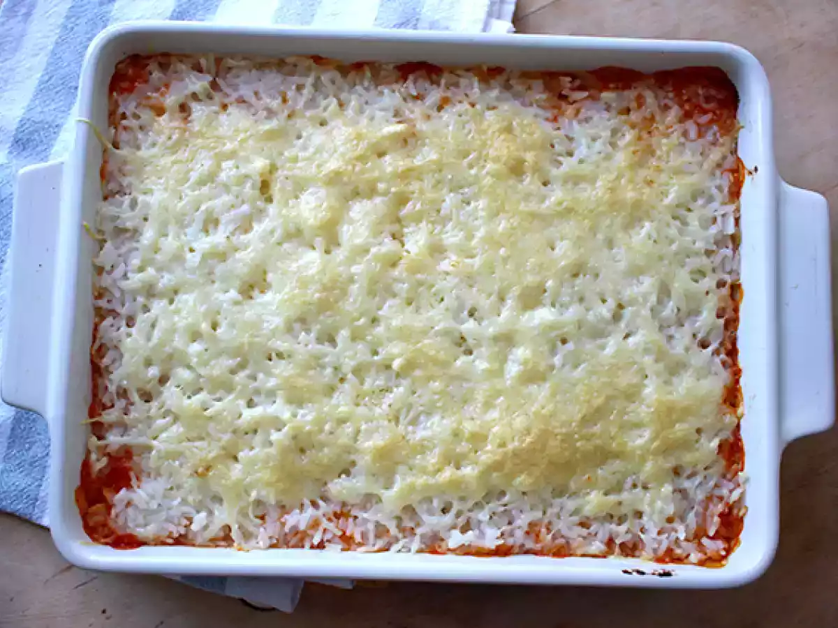 Gratinado de arroz con tomate - foto 4