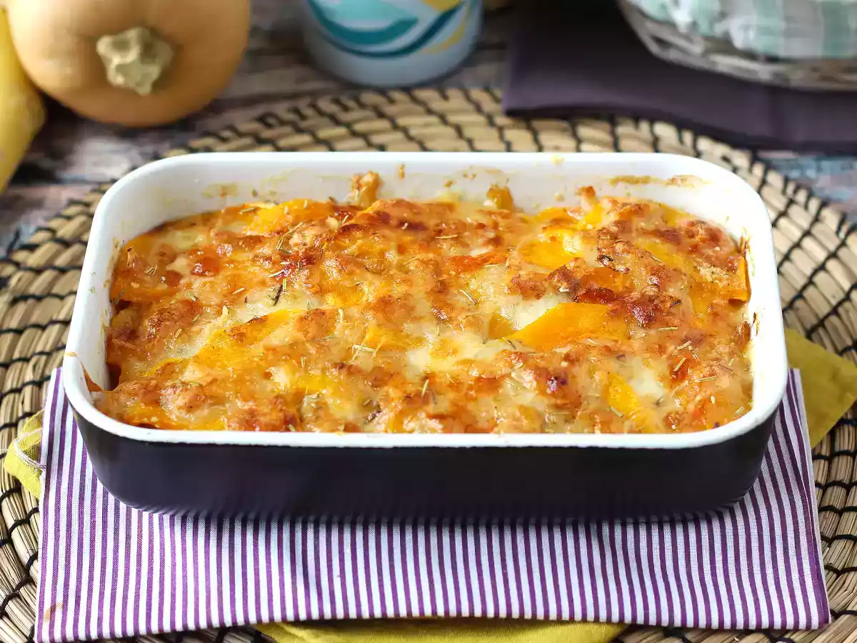 Gratinado de calabaza y queso, perfecto para el otoño - foto 2