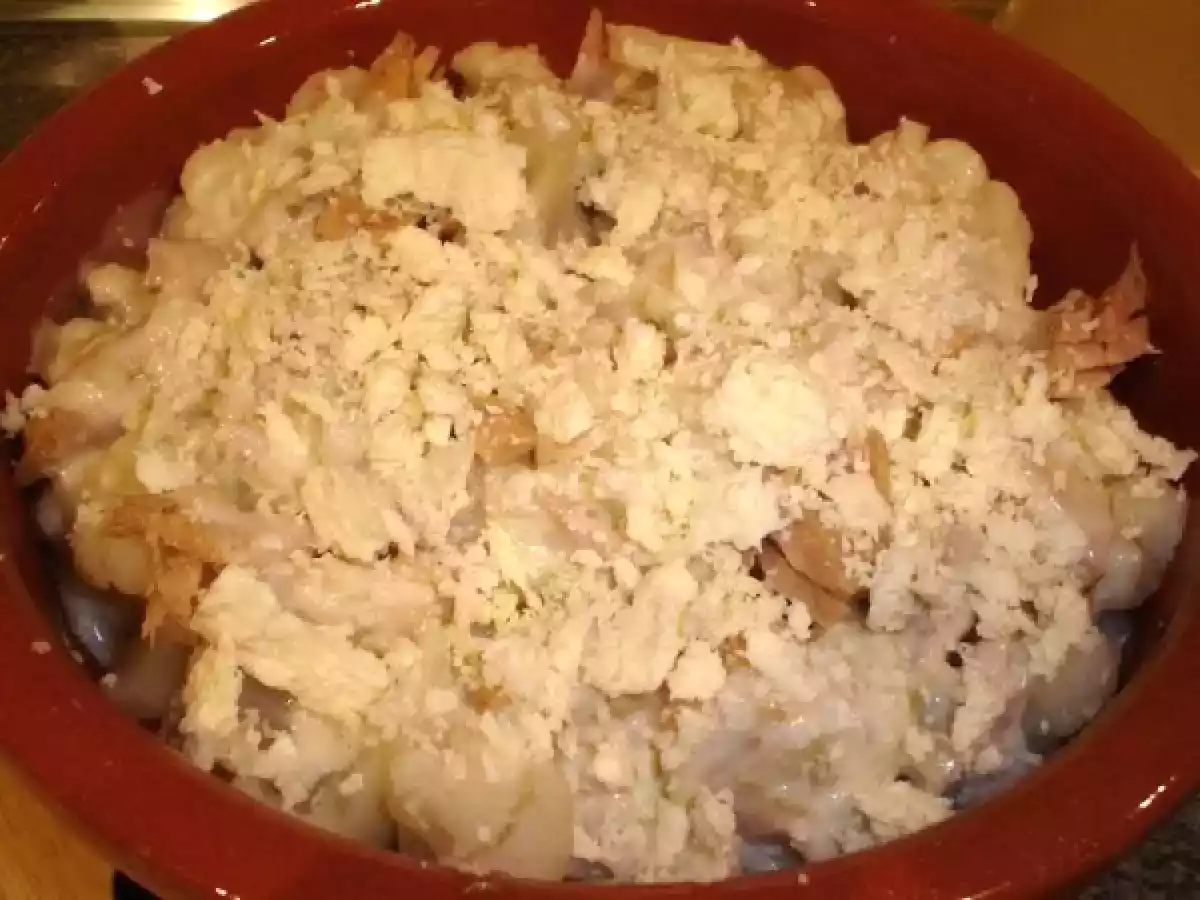 Gratinado de coliflor con Bonito del Norte - foto 2