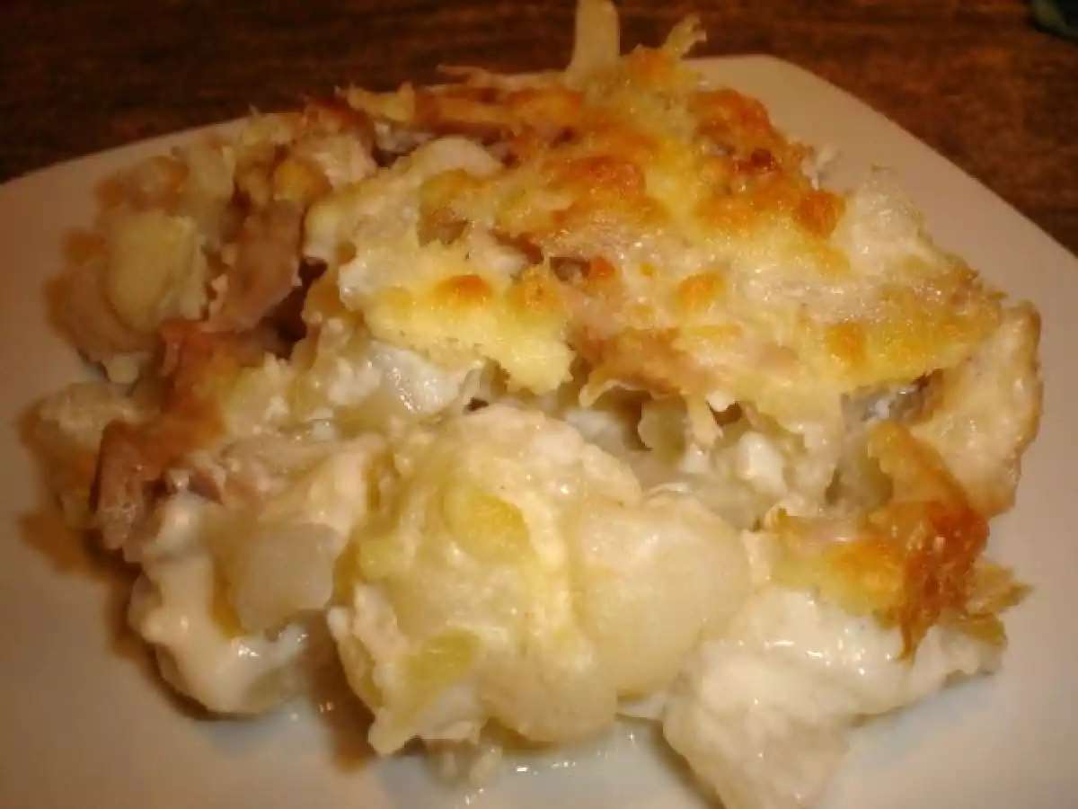 Gratinado de coliflor con Bonito del Norte - foto 3