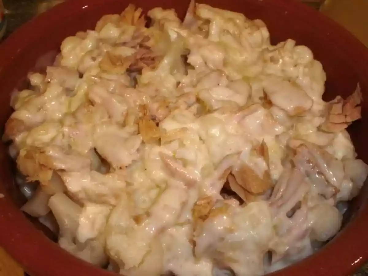 Gratinado de coliflor con Bonito del Norte - foto 4