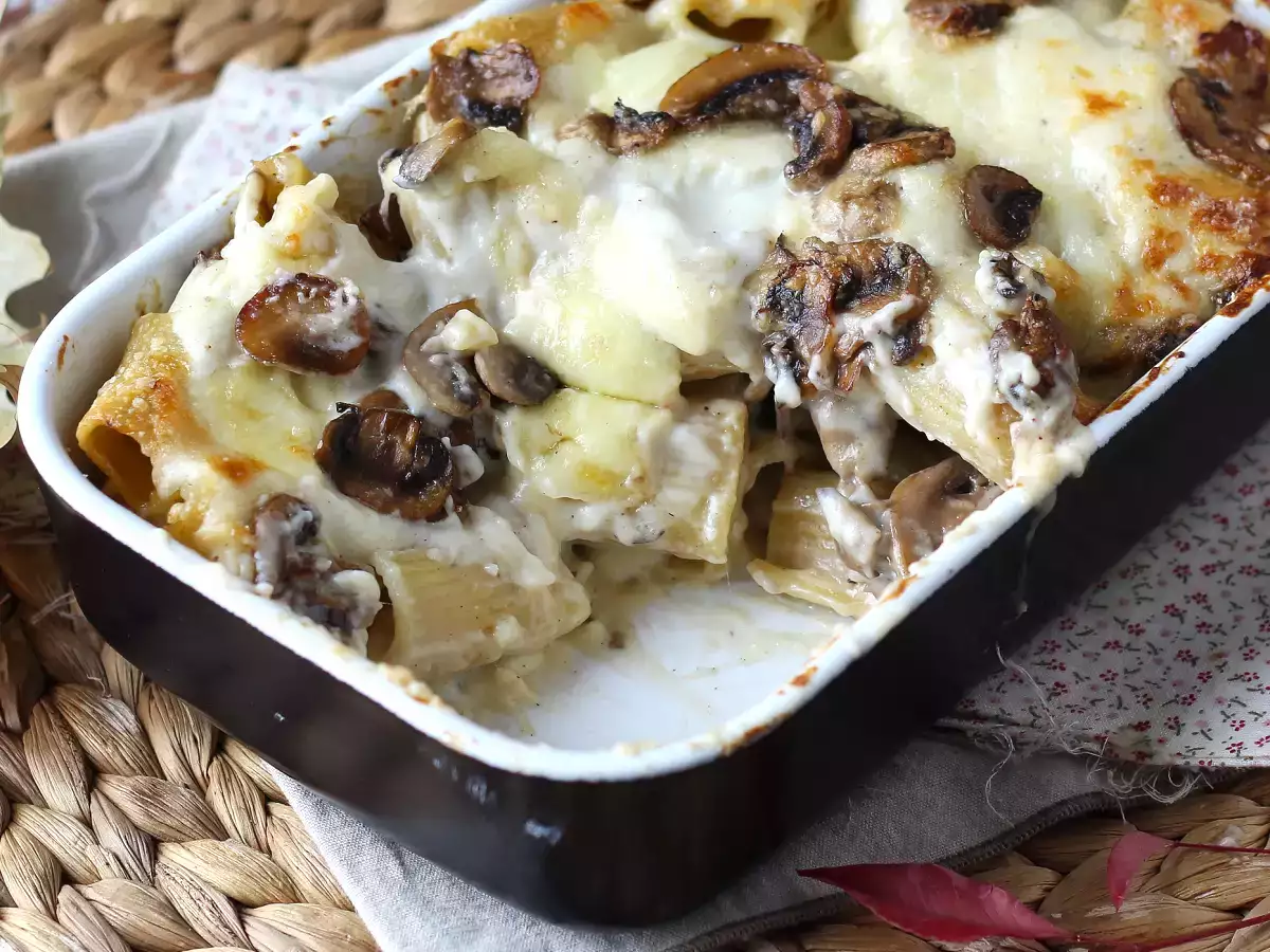 Gratinado de pasta con setas: la receta cremosa perfecta para el otoño - foto 3