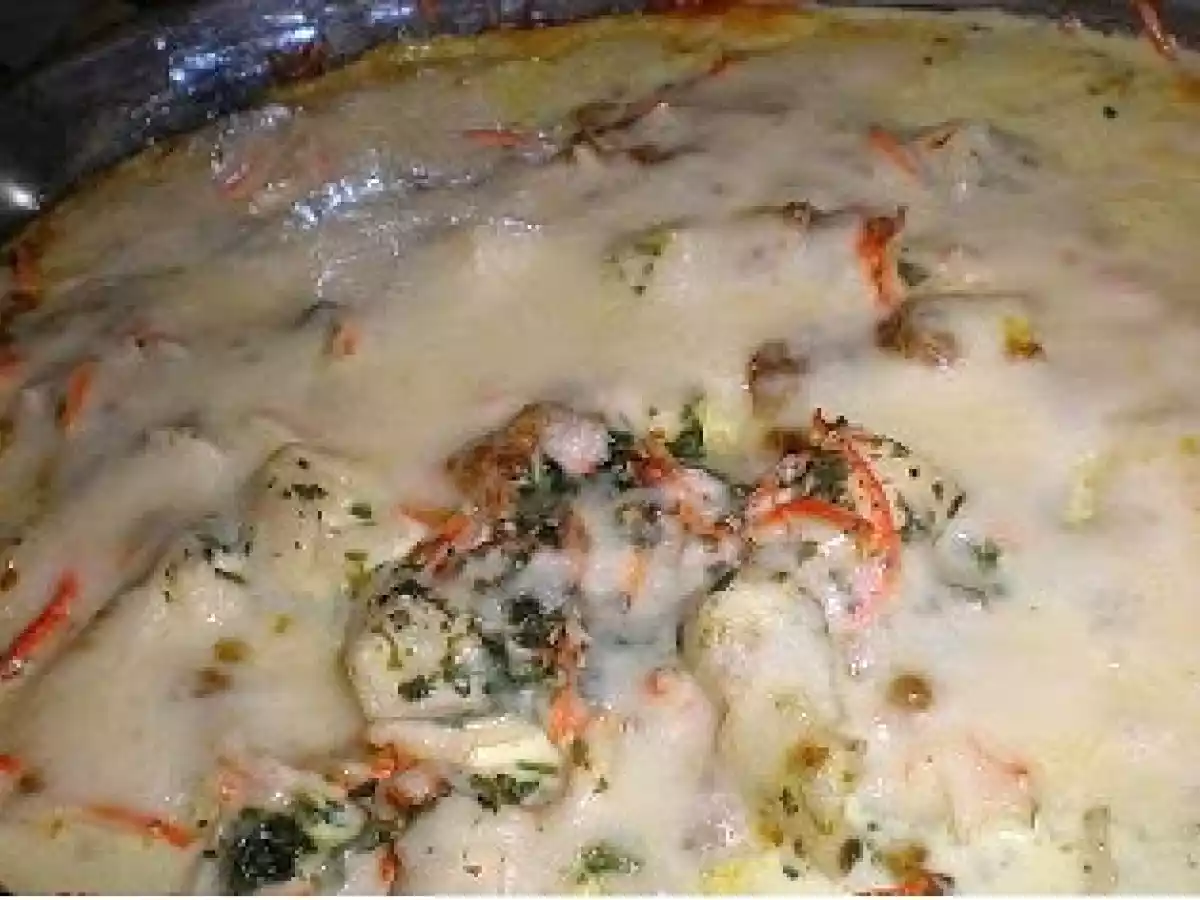 GRATINADO DE SURIMI Y PALMITOS - foto 2