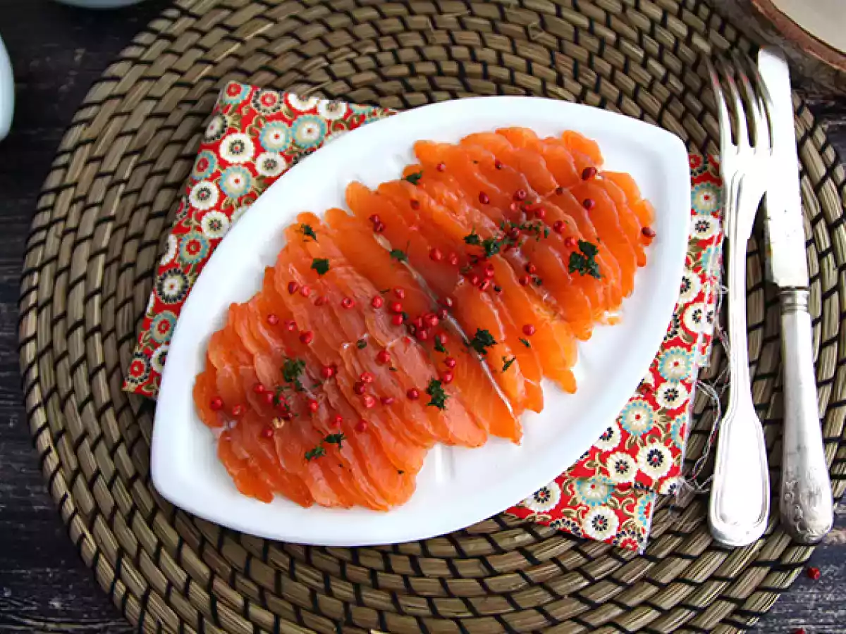 Gravlax, el salmón marinado sueco - foto 3