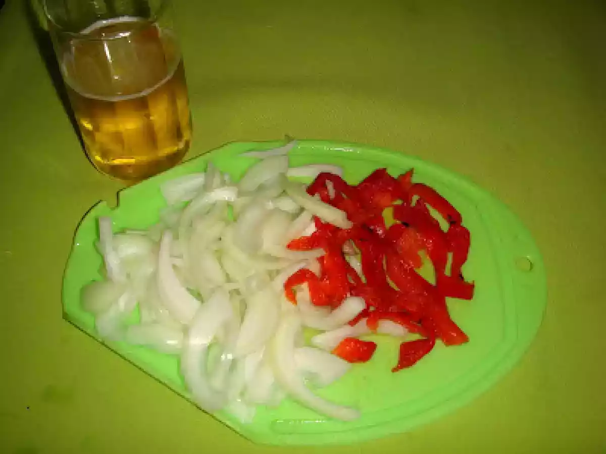 Guarnición de morrones y cebollas al oreganato - foto 3