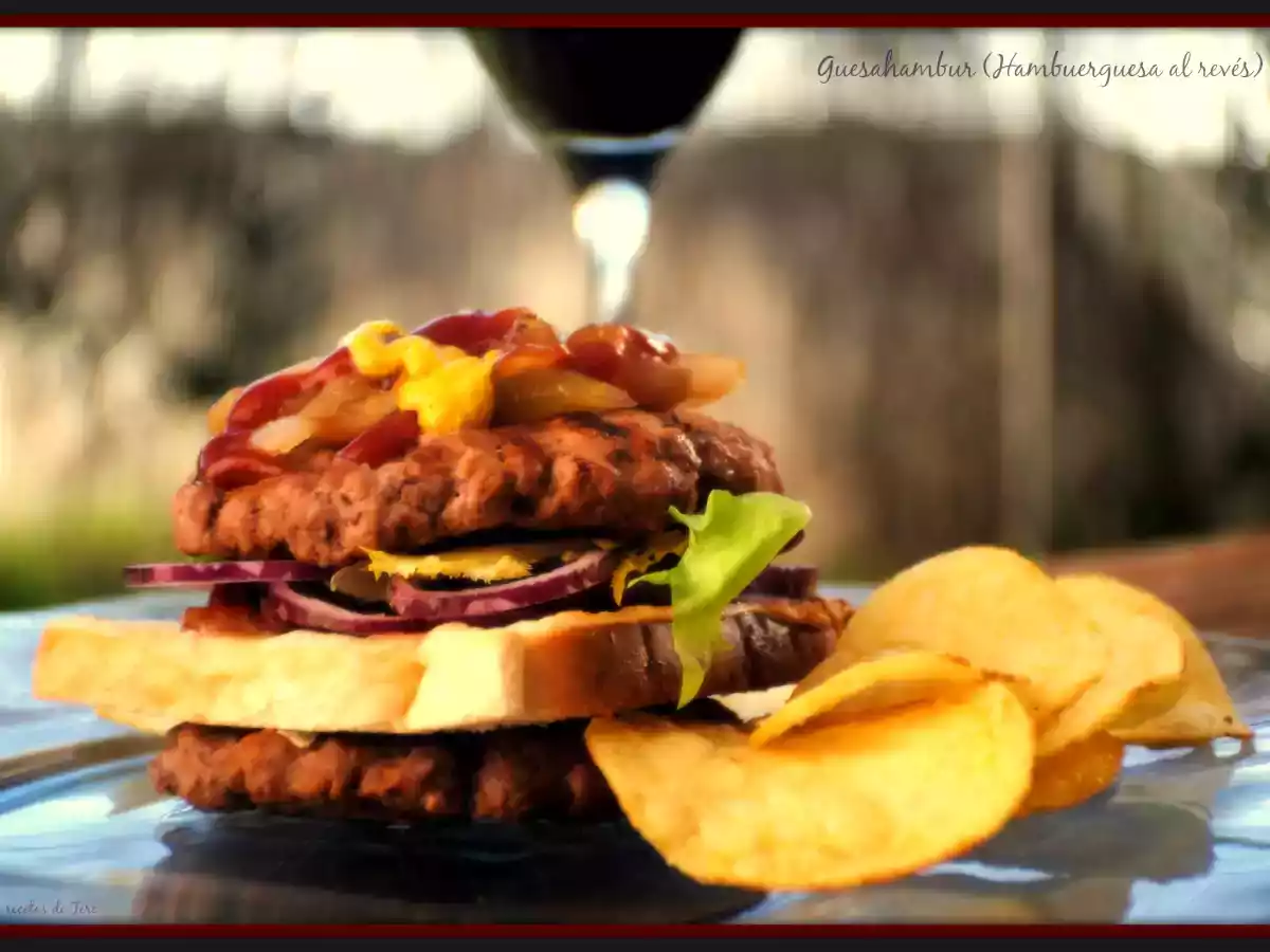 Guesahambur (Hamburguesa al revés).