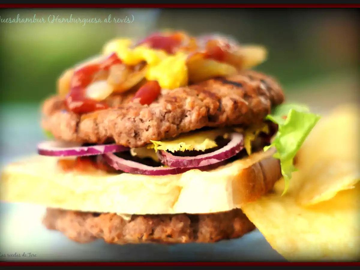 Guesahambur (Hamburguesa al revés). - foto 2