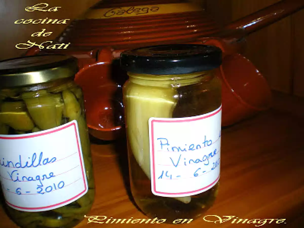 GUINDILLAS Y PIMIENTOS EN VINAGRE. - foto 2