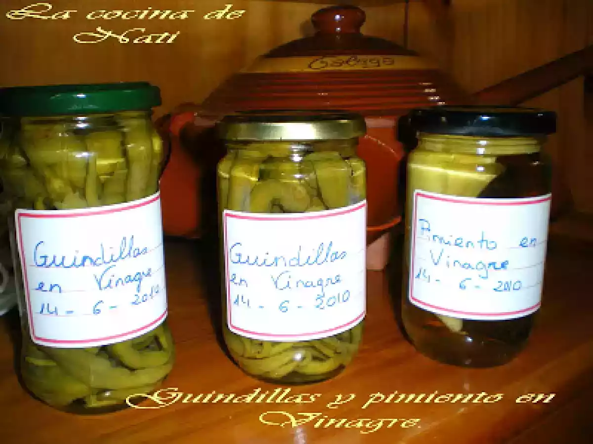 GUINDILLAS Y PIMIENTOS EN VINAGRE. - foto 4