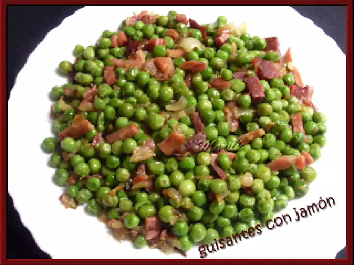 GUISANTES CON JAMÓN - foto 2