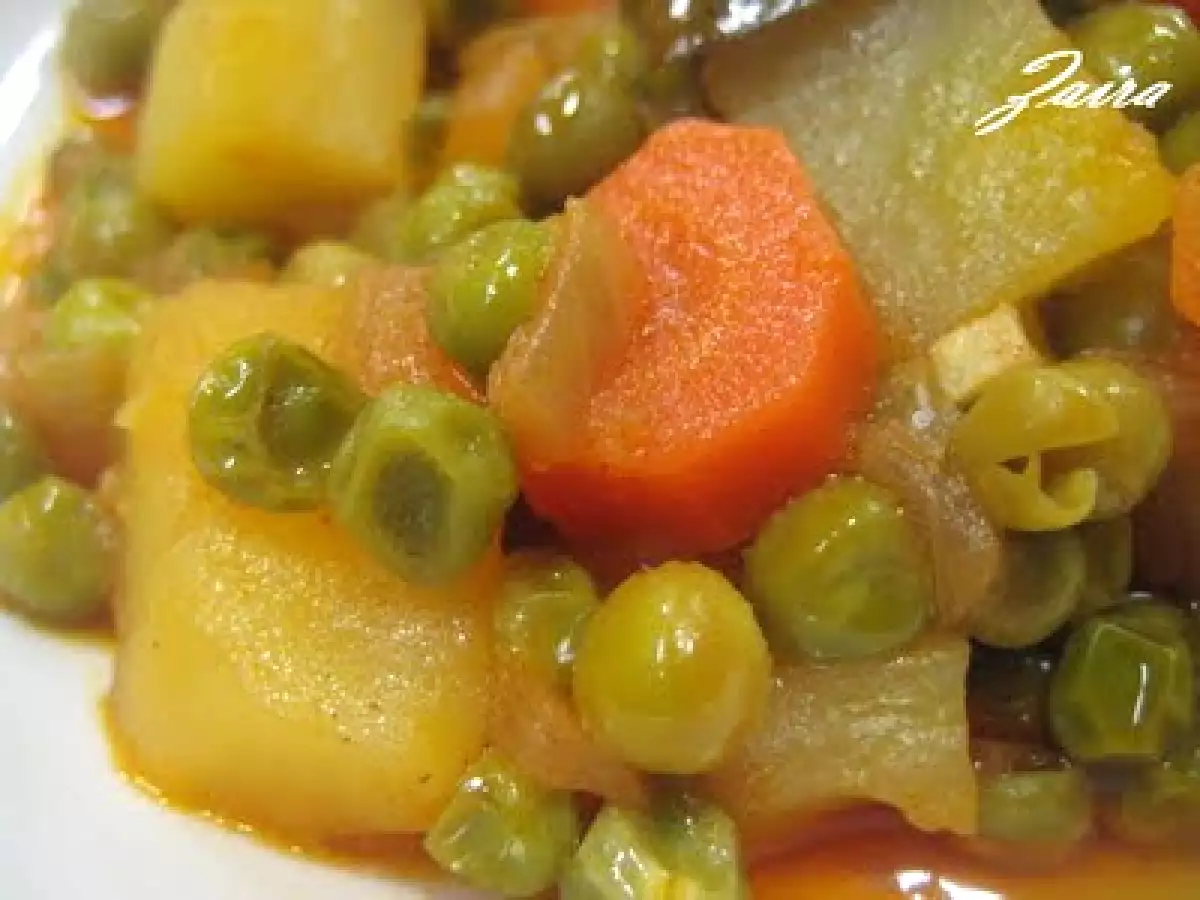 Guisantes estofados - foto 2