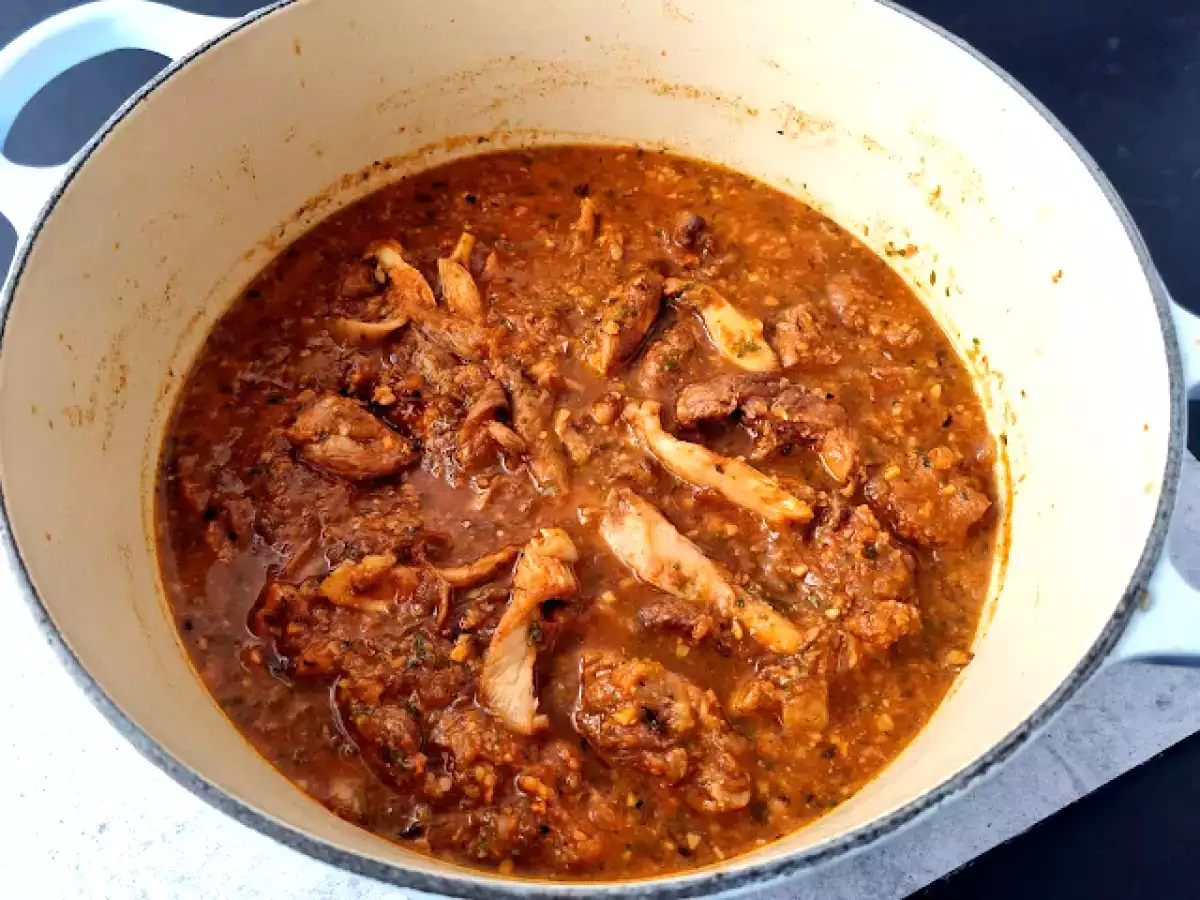 Guiso catalán de ternera y setas {estofat de bou} - foto 4