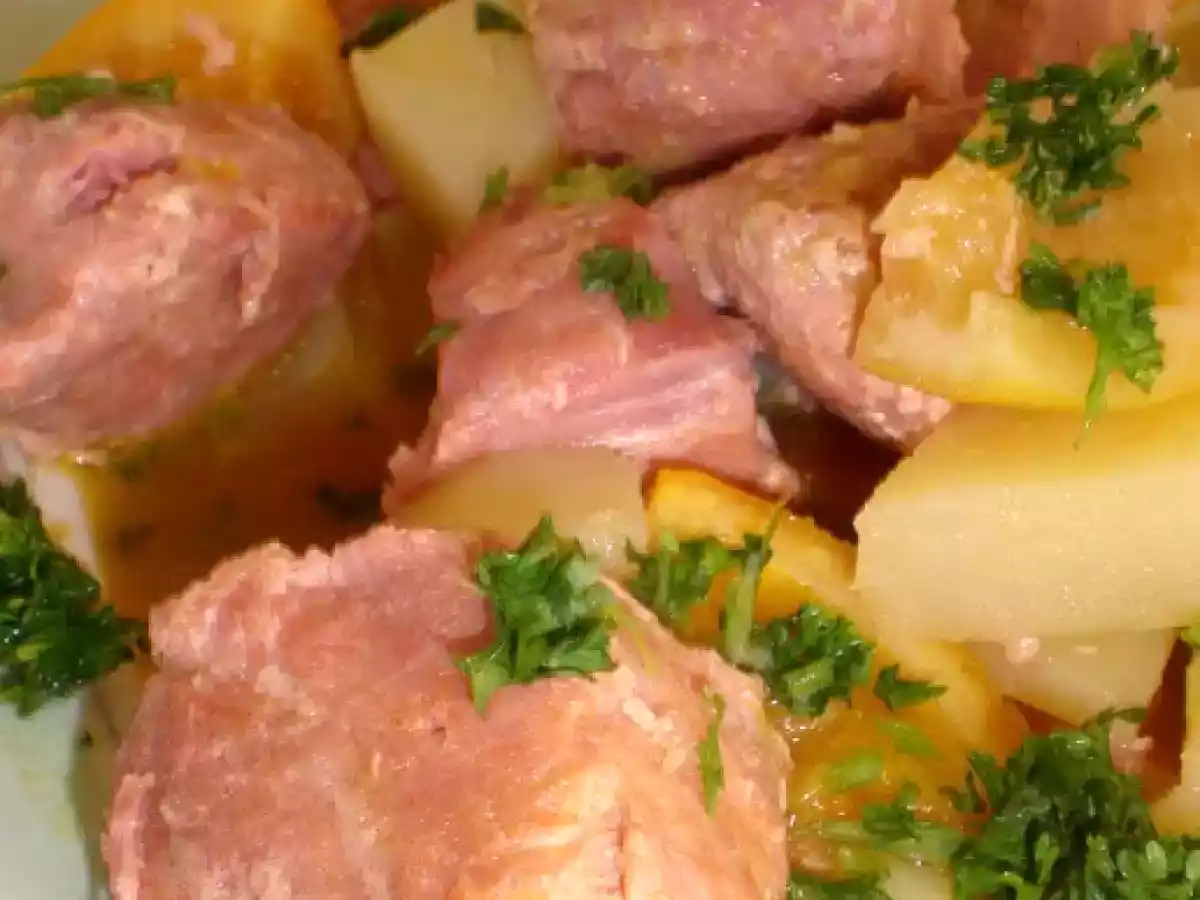 Guiso de atun rojo con citricos / Marmite de thon rouge aux citriques