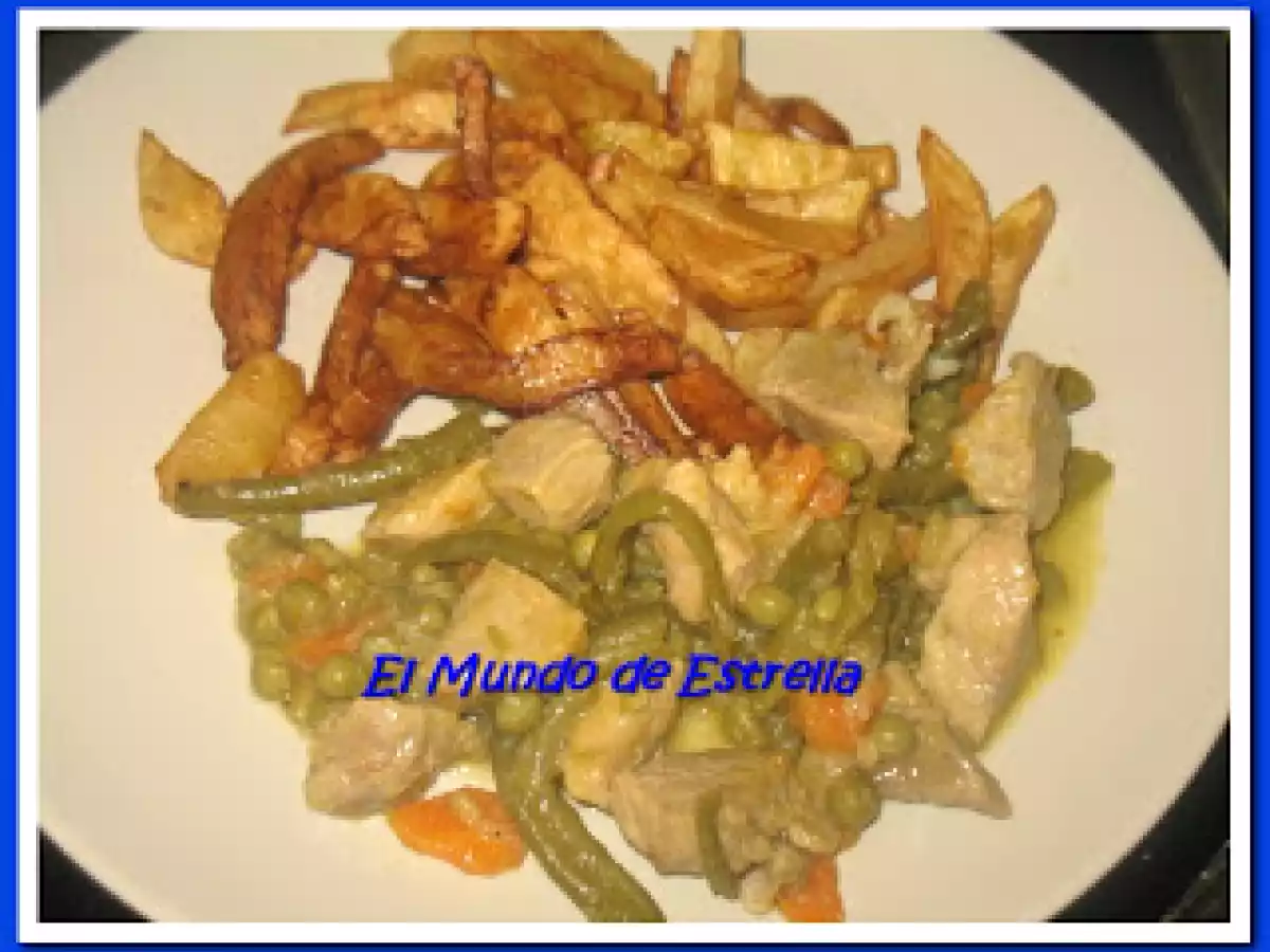 GUISO DE CABEZA DE LOMO