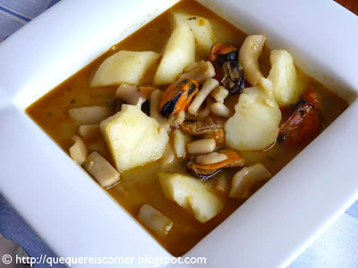 Guiso de calamares - foto 2