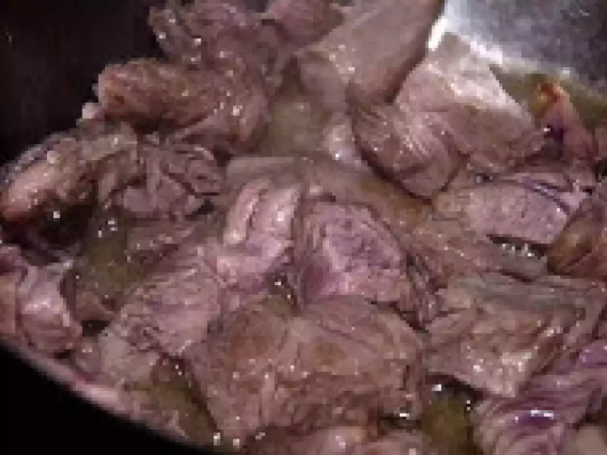 Guiso de carne y pasta - foto 3