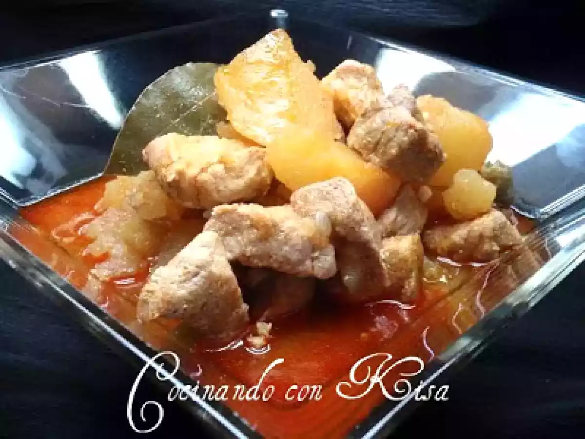 Guiso de Magro con Patatas (fussioncook)