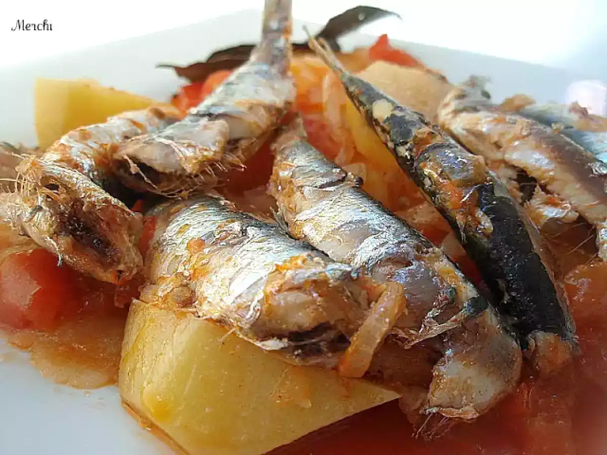 Guiso de parrochas (xoubas guisadas) - foto 2