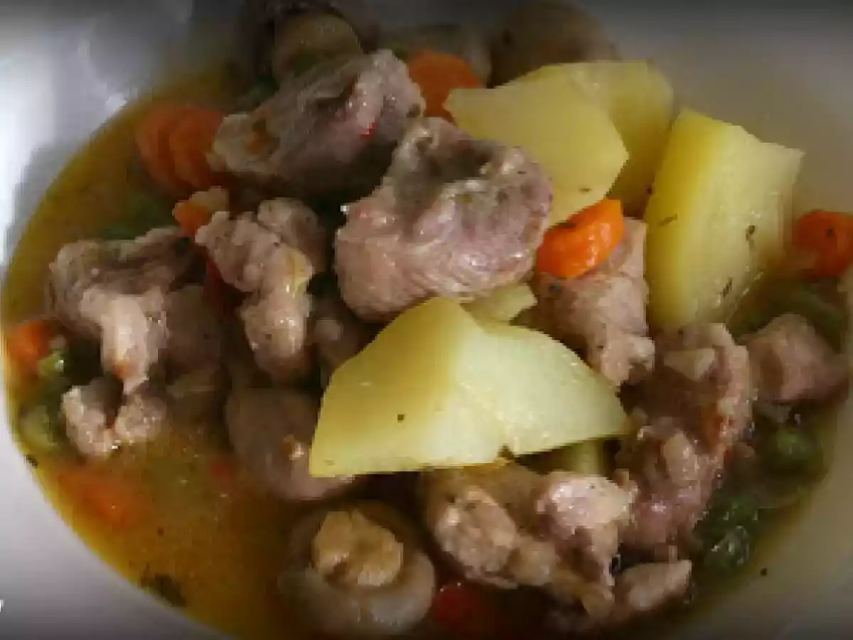 Guiso de Pavo con Champiñones (fussioncook) - foto 2