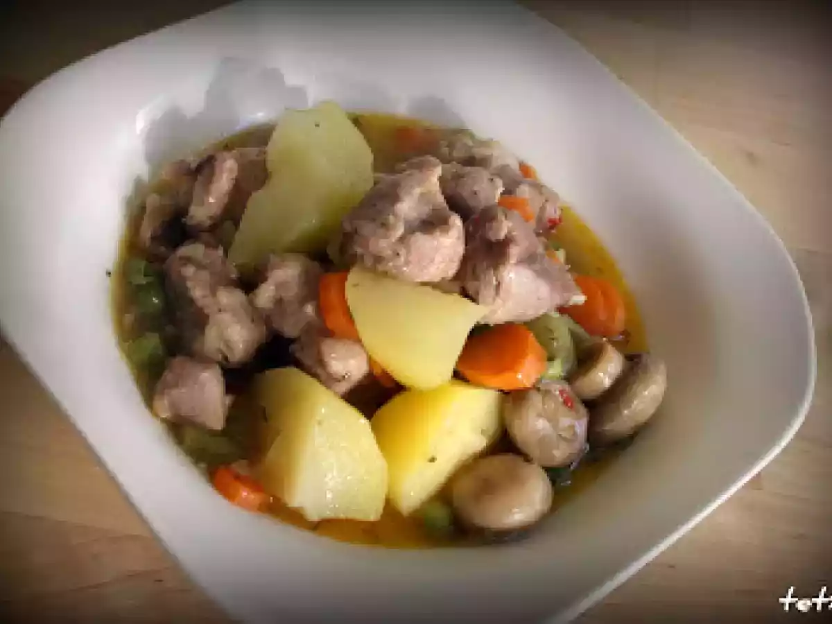 Guiso de Pavo con Champiñones (fussioncook) - foto 4