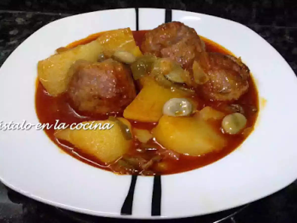 GUISO DE PELOTAS MURCIANO (A MI MANERA)