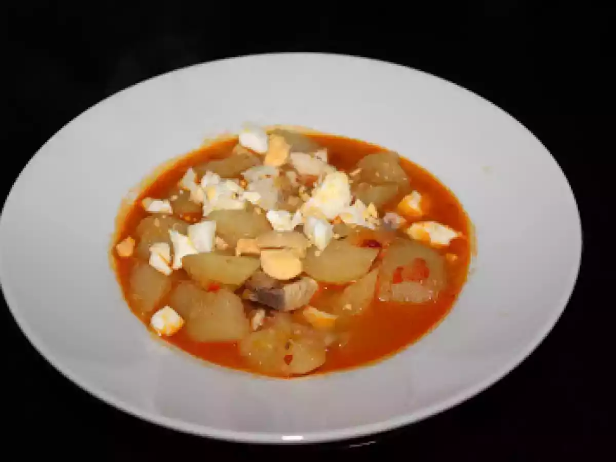 GUISO DE PEZ ESPADA CON PATATAS