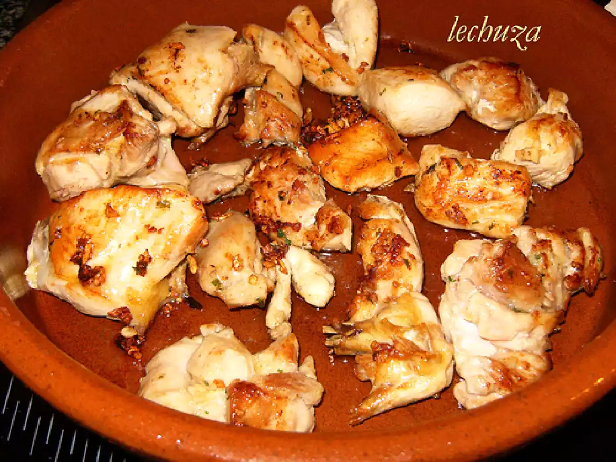 Guiso de pollo de corral con fideos - foto 6