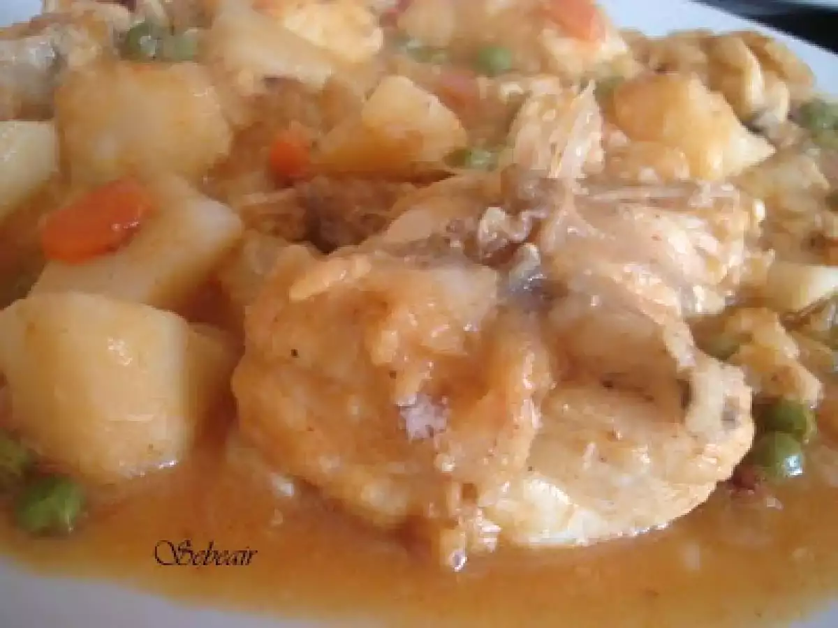 GUISO DE RAPE AL PIMENTON (fussioncook)