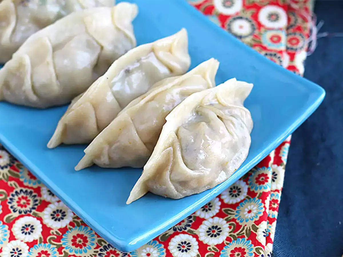 Gyozas de pollo, zanahoria y champiñones - foto 7