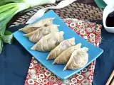 Gyozas de pollo, zanahoria y champiñones, foto 1