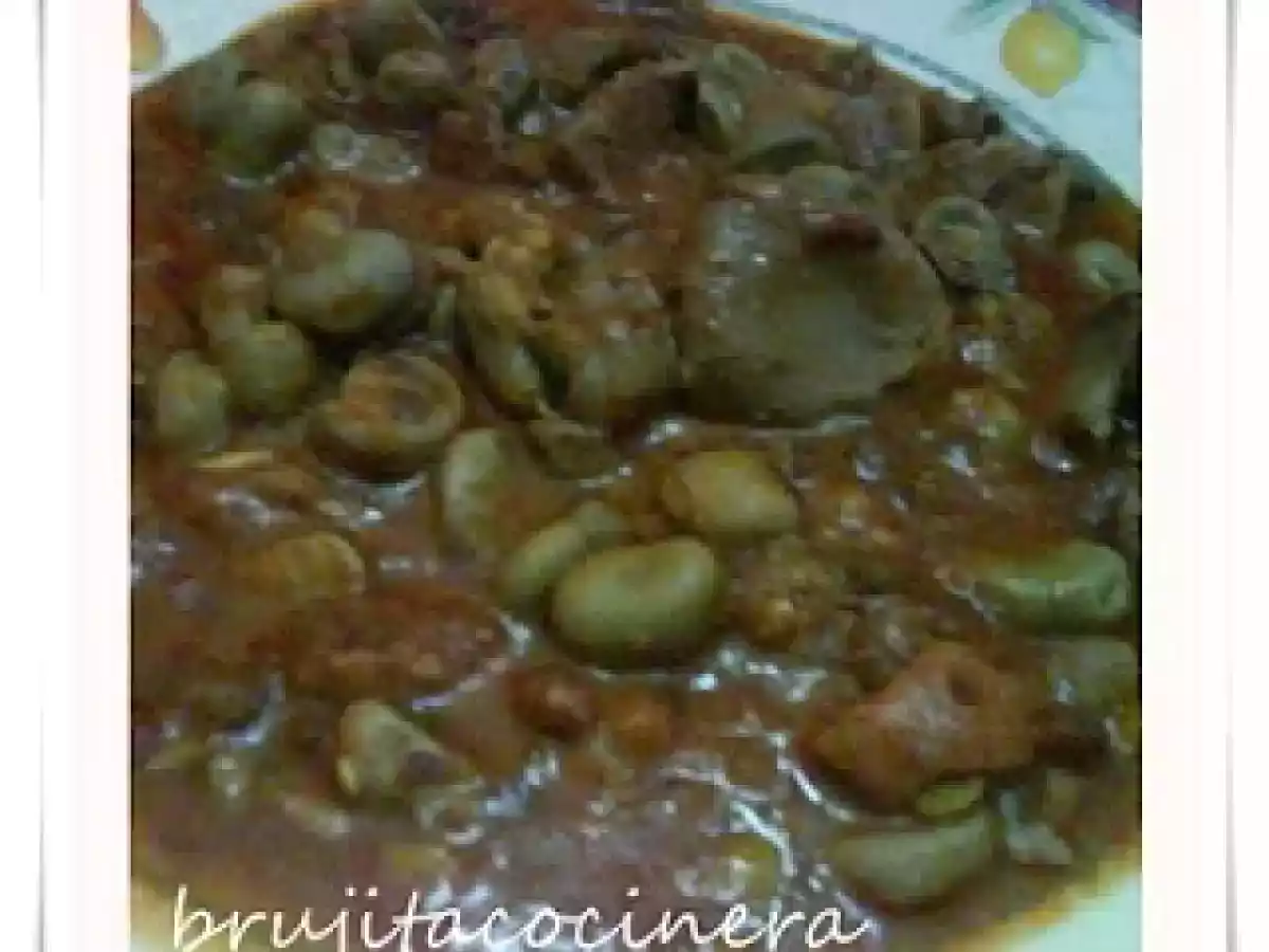 Habas a la catalana en thermomix