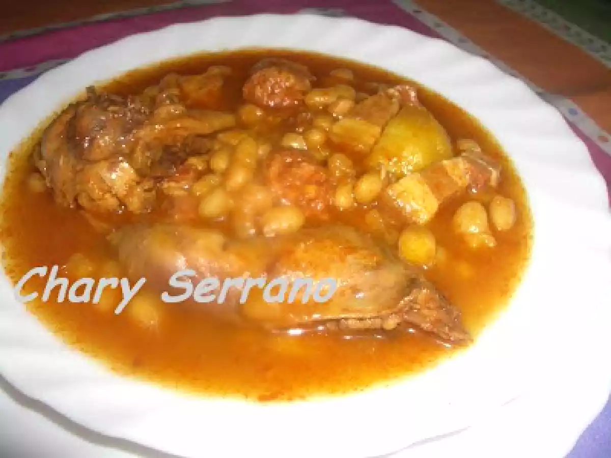 Habichuelas con perdiz