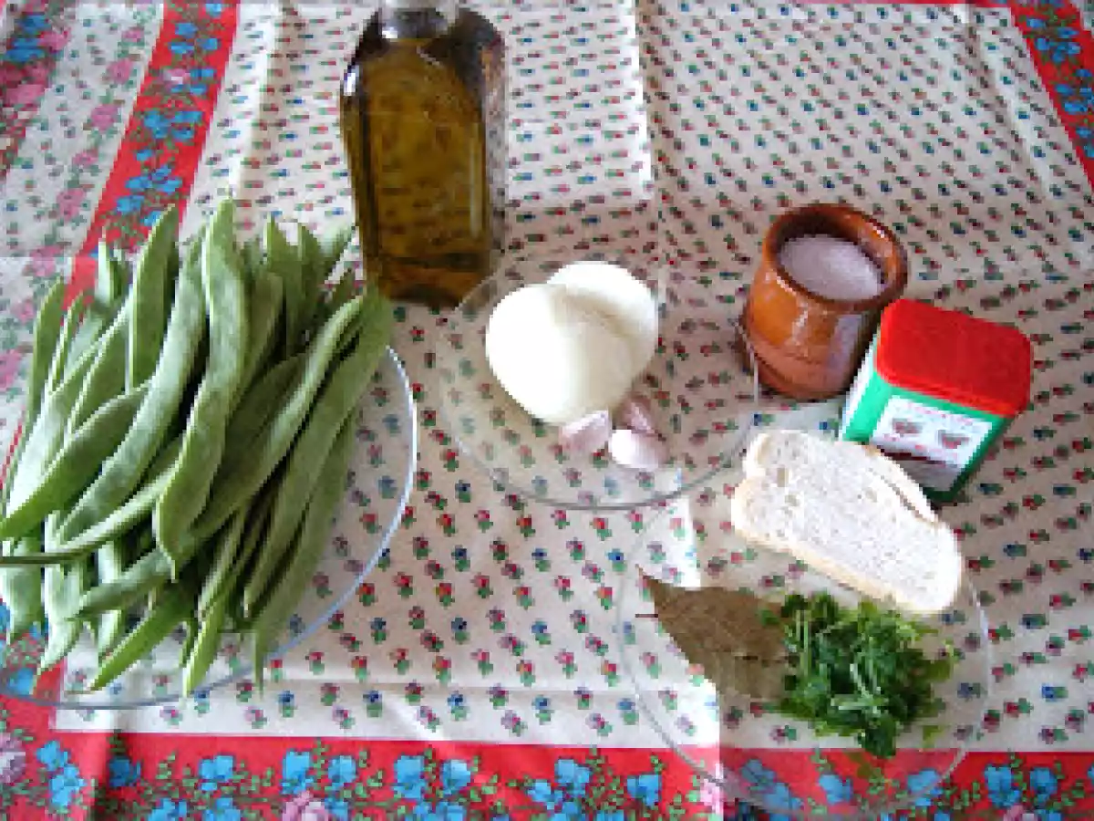 HABICHUELAS ESPARRAGADAS CON HUEVOS