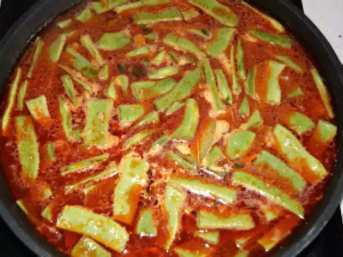 HABICHUELAS ESPARRAGADAS CON HUEVOS - foto 3