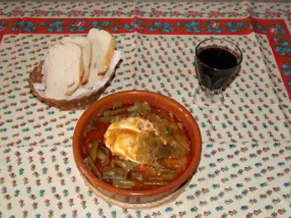 HABICHUELAS ESPARRAGADAS CON HUEVOS - foto 4