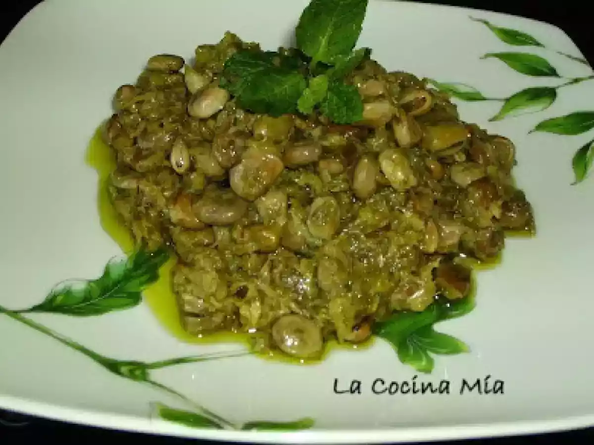 Habitas Tiernas Rehogadas