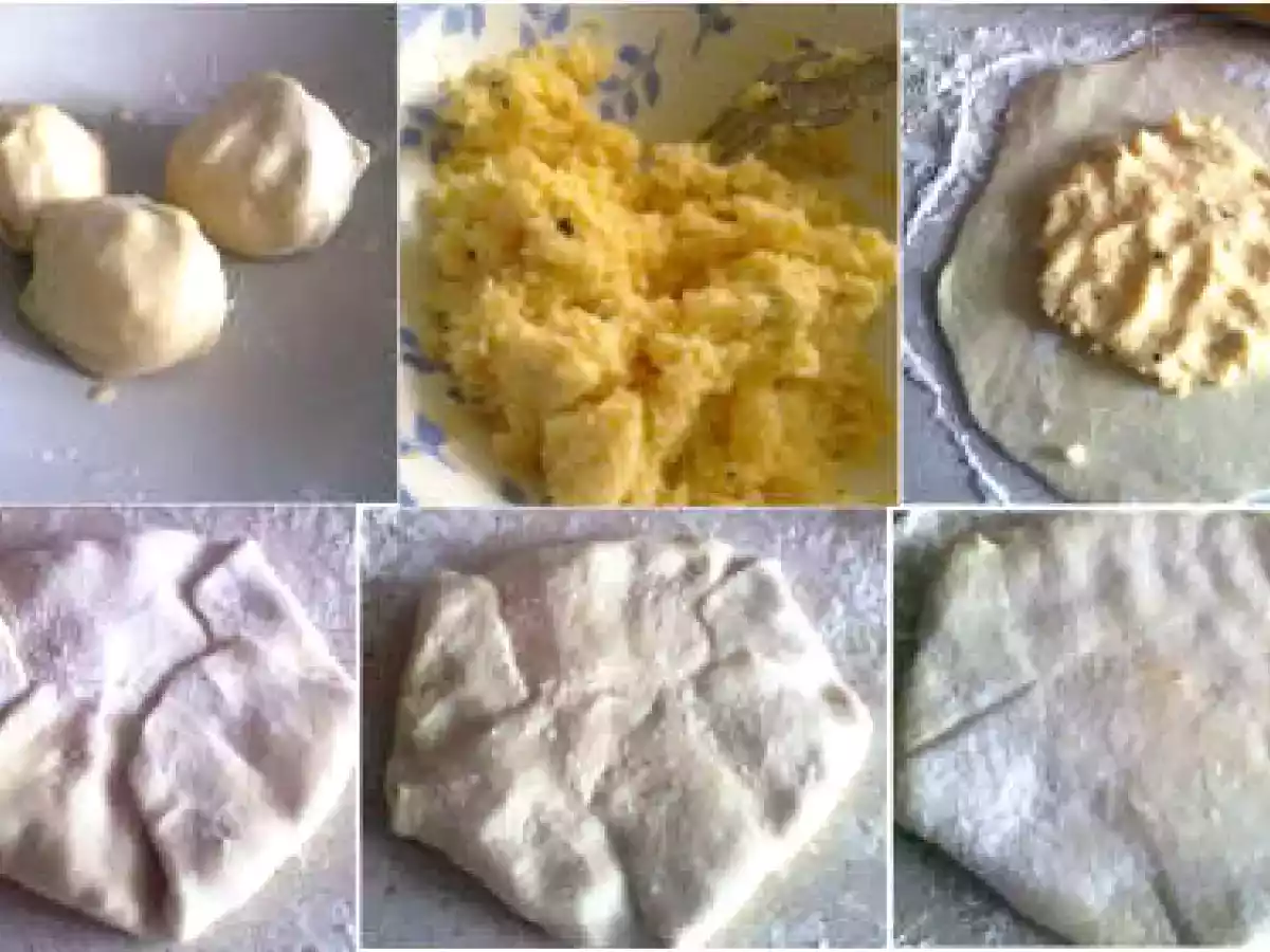 Hachapuri - Tortas de Georgia rellenas de queso