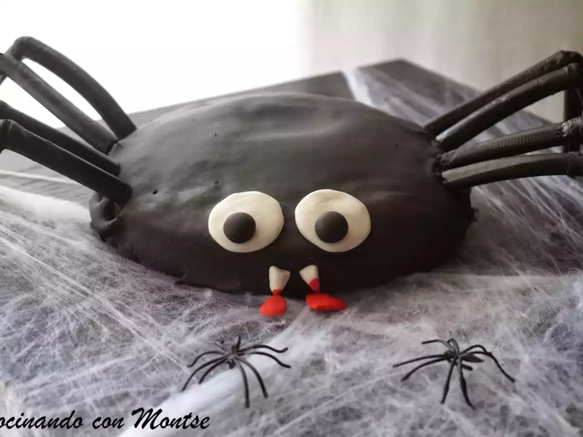 Halloween- Bizcocho de Araña