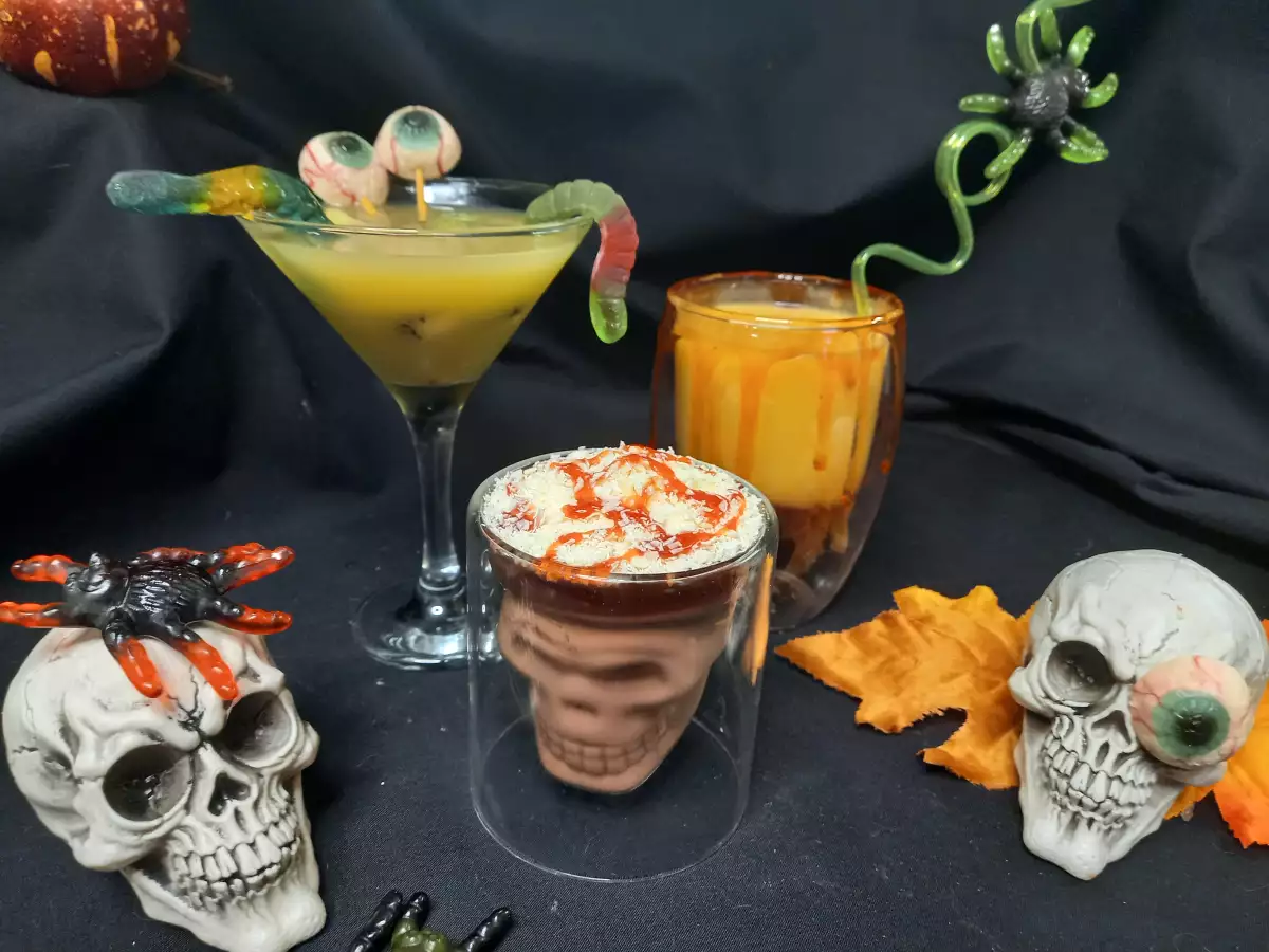 Halloween: Cócteles terroríficamente buenos Cerebritos sangrantes chocolateados - foto 2