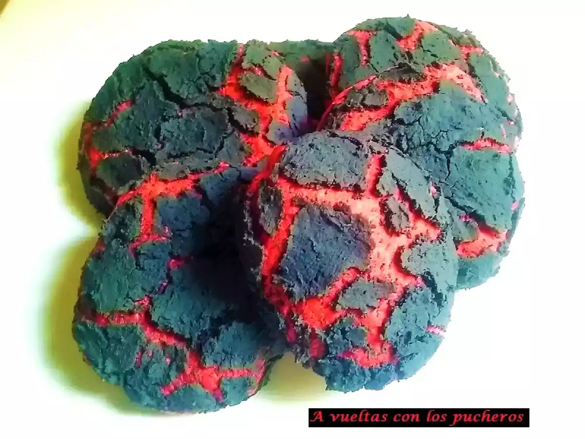 Halloween: pan de lava