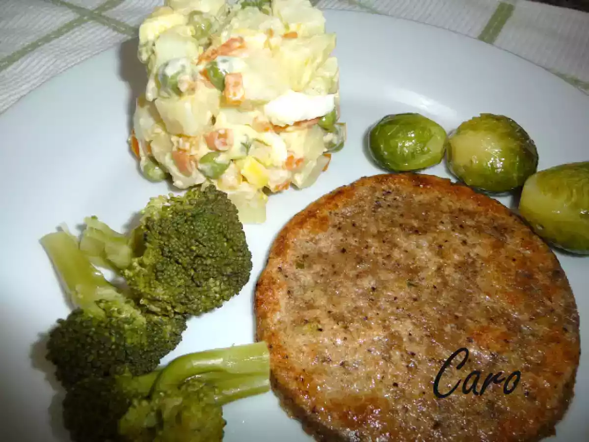 Hamburguesa con harina de habas - foto 6