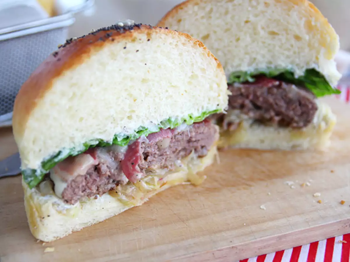 Hamburguesa con queso raclette - foto 2