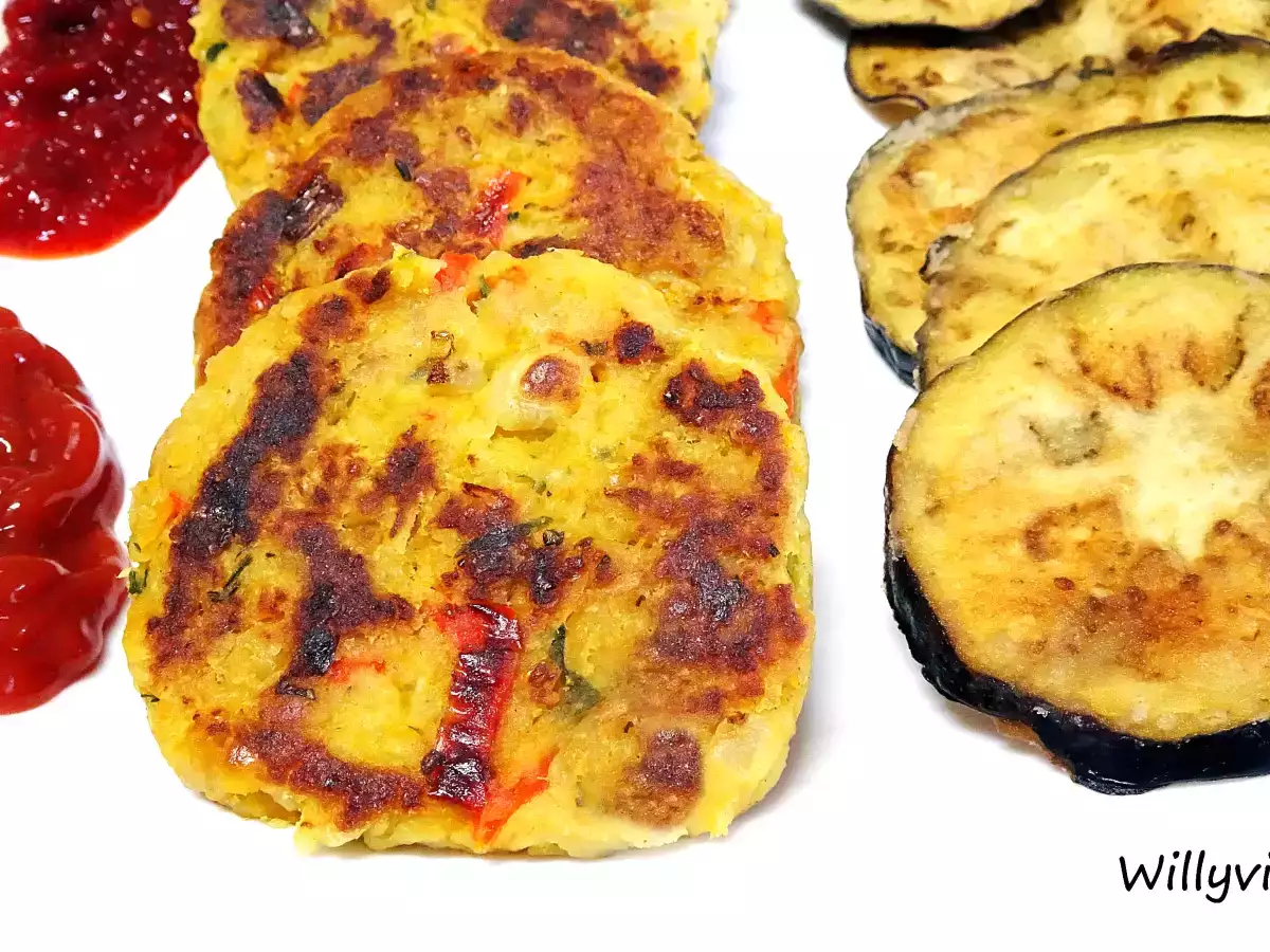 Hamburguesa de garbanzo veganas - foto 2